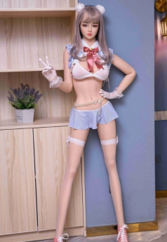 Censan Gerçekçi 148 cm Silikon Başlı TPE Seks Doll – Kalça Hareketli ve Ses Özellikli Model B