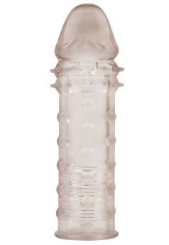 Extra Texture Sleeve Tırtıklı Penis Kılıfı - Gri