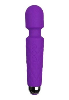 Female Wand Massager Şarjlı Vibratör - Mor