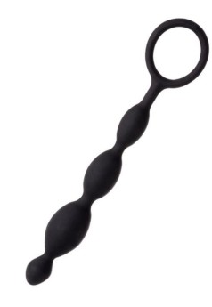 CENSAN Anal Boncuk S Silikon Siyah 19,5cm
