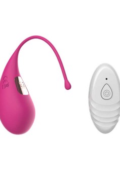 Censan Uzaktan Kumandalı Çift Taraflı Vibratör Pembe