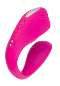 Censan Cobrum Çiftler İçin Vibratör Silikon Pembe 9,6 cm