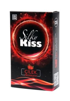 Silky Kiss Çilek Aromalı Prezervatif