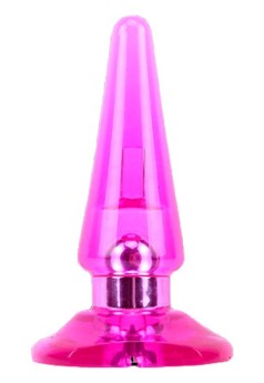 Hi Basic Titreşimli Anal Tıkaç - Pembe