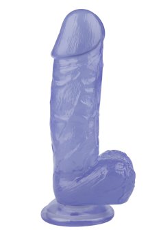 Censan 23CM Gerçekçi Mor Dildo Penis