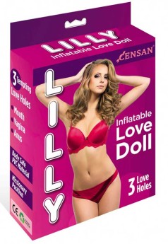 Censan Lilly Love Doll 3 İşlevli Şişme Bebek
