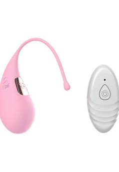 Censan Uzaktan Kumandalı Çift Taraflı Vibratör Açık Pembe