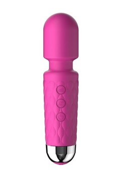 Censan Mini Wand Massager Şarjlı Vibratör - Pembe