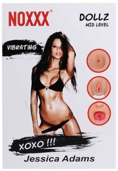 Noxx Jessica Adams Realistik Vajina Anüslü 3 İşlevli Şişme Kadın