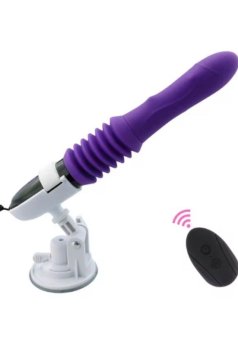 Censan Telescopic Uzaktan Kumandalı Seks Makinesi Vibratörü