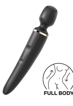 Censan Satisfyer Wand-er Woman Black Vibratör 34cm