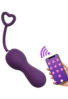Censan Telefon Kontrollü Mini Vibratör Mor