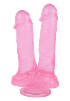 Noctis 21cm PembeÇiftli Dildo No:61