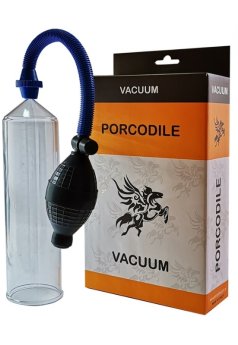 Porcodile Vakum Penis Pompası Manuel Basınç Ayarlı