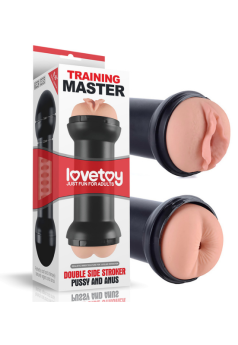 Censan Çift Girişli Training Master Double Side Stroker Pussy and Anus