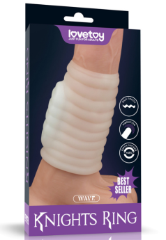 Censan Vibrating Wave Knights Ring (Beyaz)