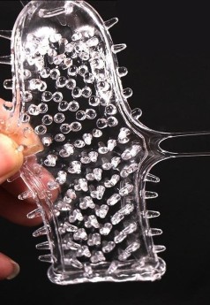 CENSAN Şefaf Tırtıklı Penis Kkılıfı