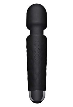 Female Wand Massager Şarjlı Vibratör - Siyah