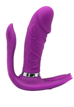 Censan 3’ü 1 Arada Uzaktan Kumandalı Giyilebilir Clitoris ve G-Spot Titreşimli Vibratör