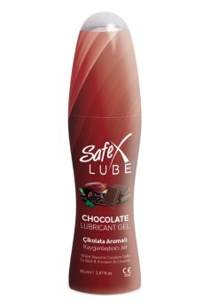 Safex Lube Kayganlaştırıcı Jel Çikolata 85 ml