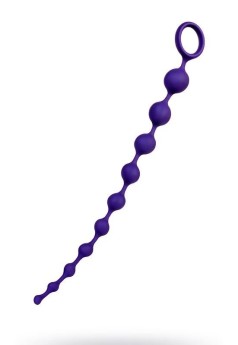 CENSAN Grape anal Zinciri silikon mor 35 cm