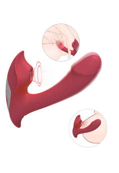 S-Hande Heart of Ocean Kumandalı G-Noktası ve Klitoris Emiş Özellikli Teknolojik Vibratör