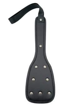Censan Siyah Deri Şaplak