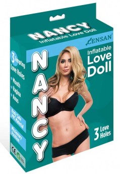 Censan Nancy Love Doll 3 İşlevli Şişme Bebek