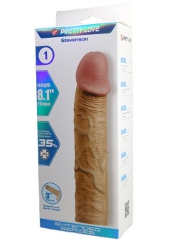 Censan Stevenson Gerçek Hissiyatlı Uzatıcı Penis Kılıfı