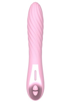 Xuanai Özel Kabartmalı Şarjlı Vibratör - Pembe Model 3
