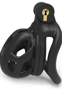 Censan Siyah Ayarlanabilir Metal Penis Kafesi S Beden