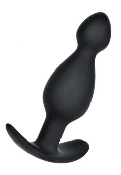 CENSAN Anal Plug boyut M silikon siyah 11,5 cm