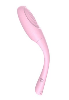 Censan Telefon Kontrollü Şarjlı Vibratör Açık Pembe