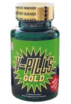 V-Pills Gold Bitkisel Kapsül
