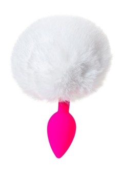 Censan Sweet Bunny Kuyruklu Anal Plug Pembe 13 cm 43 gr