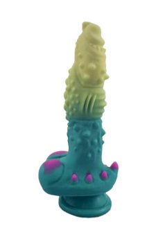 Censan Yeşil Mavi Canavar Dildo Model 2