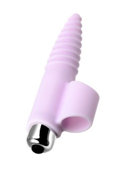Censan Jos Nova Parmak Ucu Anal Plug pembe 9 cm