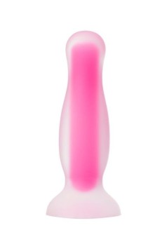 CENSAN Beyond Cain Glow Gece Parlayan Anal Plug , Silikon, Şeffaf, 10 cm