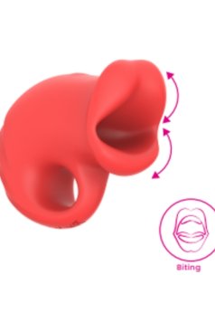 Censan Dudak Cloud 9 Şarjlı Mini Nibbling Vibratör – 10 Mod, Sessiz, IPX6 Suya Dayanıklı