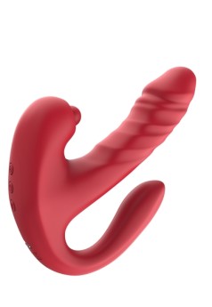 Censan Şarjlı Prostat Masaj Vibratörü – Çift Uyarım, Silikon, Ergonomik Tasarım