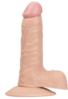 Gerçekçi Testisli Dildo 17.5 cm