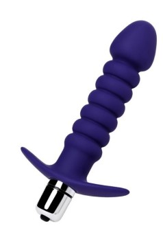 Censan Condal anal vibratör suya dayanıklı Mor, 14 cm