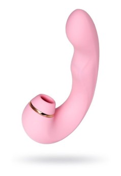Censan Jos Juna Vakum ve Titreşimli 15cm Pembe Vibratör