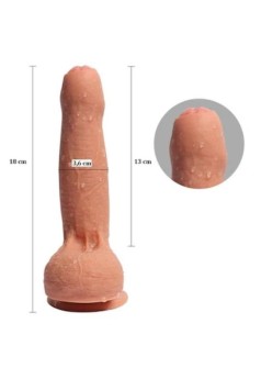 Noctis Sünnetsiz 18 cm Dildo No:83