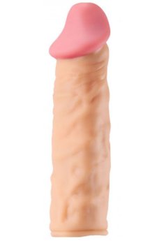 Penextender Big Head 50mm Dolgulu Penis Kılıfı