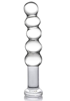 Censan Cam Dildo Boğumlu