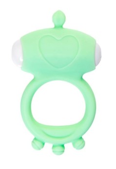 Censan Fowd Titreşimli Penis Halkası silikon yeşil 2,6 cm