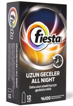 Fiesta All Night Geciktiricili Prezervatif