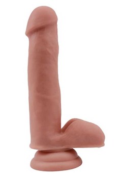 Philander Kıkırdaklı Gerçekçi Dildo - 18cm Ten