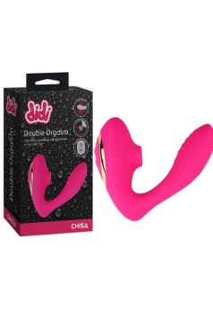 Chisa Didi Double Orgasm Hava Basınçlı Vibratör Pembe